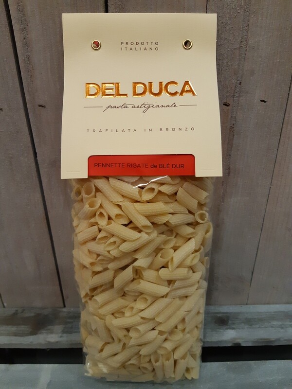 Penne Rigate Grain Dur DEL DUCA