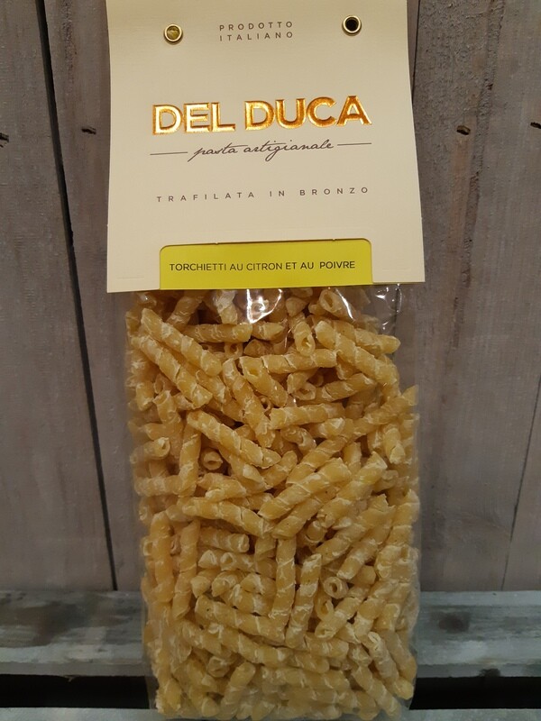 Torchietti au Citron et au Poivre DEL DUCA