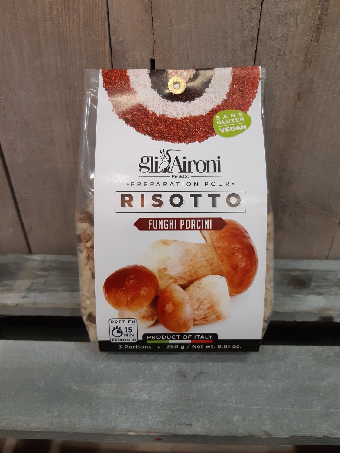 Rissoto aux Champignons GLI AIRONI