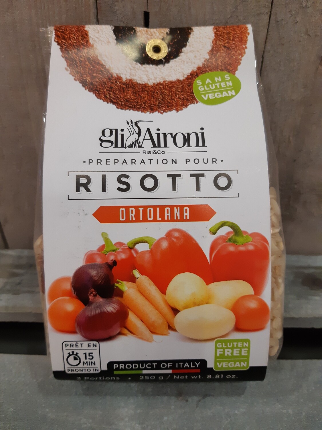 Risotto aux légumes d&#39;été GLI AIRONI