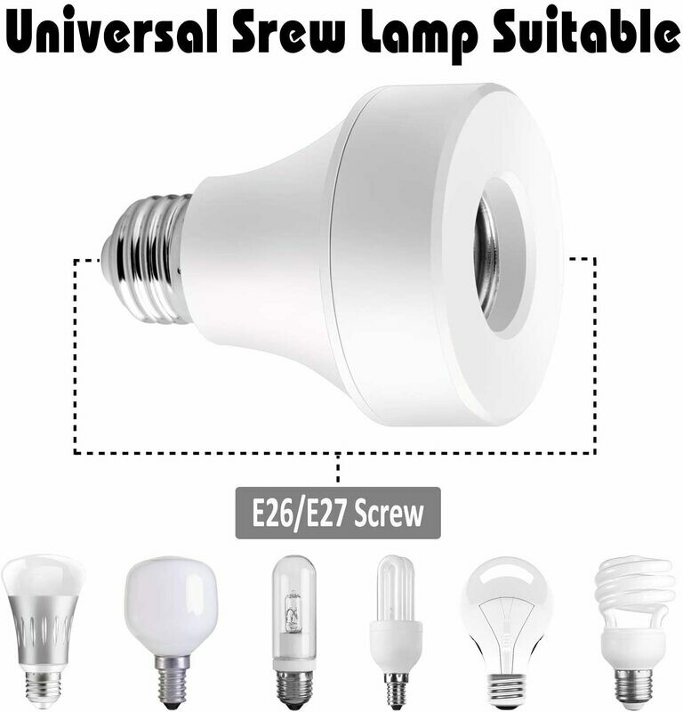 Innens Wifi Smart Bulb Socket, WiFi Light Bulb Base,No Hub Required