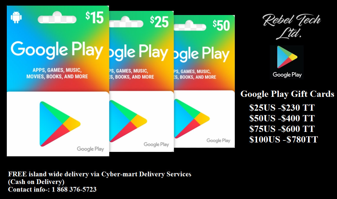 Google Play Gift Cards