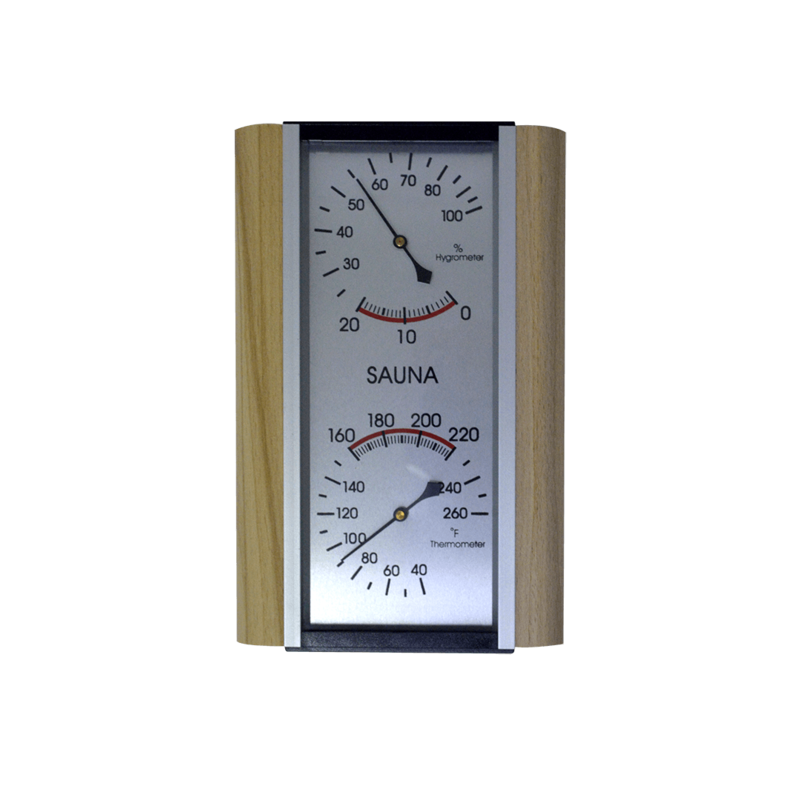 Termómetro e Higrómetro 2-1 para sauna