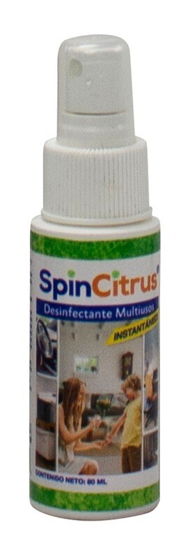 SPIN CITRUS C/ATOMIZADOR 60 ML CAJA POR 24 PIEZAS