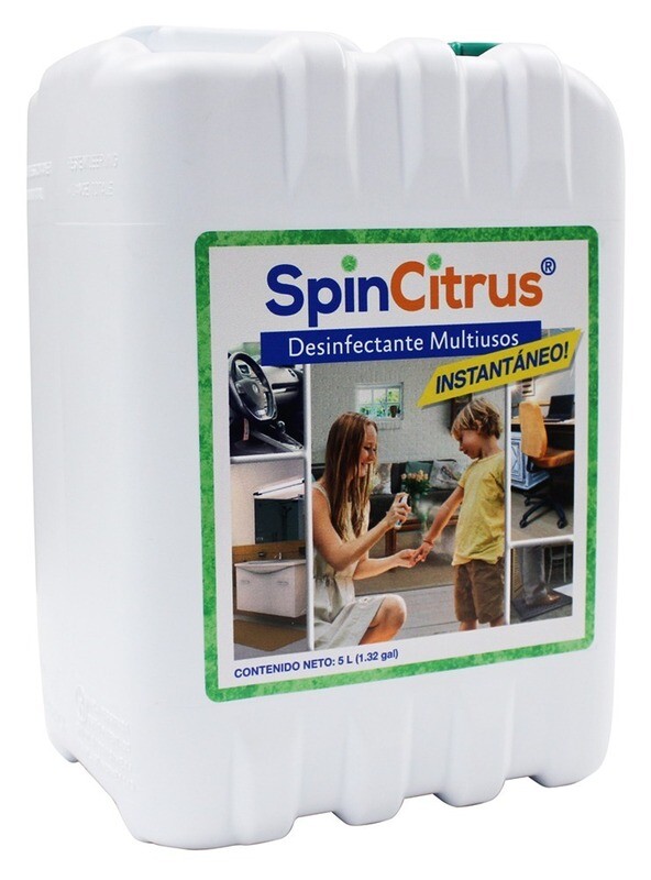 SPIN CITRUS ENVASE 5 LT ASPERSOR