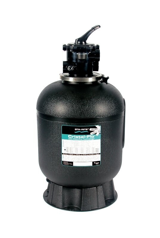 FILTRO CRYSTAL-FLO II 16" CON VAL TOP 1-½