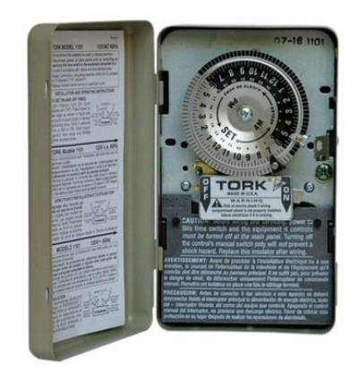 RELOJ / TIMER TORK SENSILLO 220V- 40 AMPS