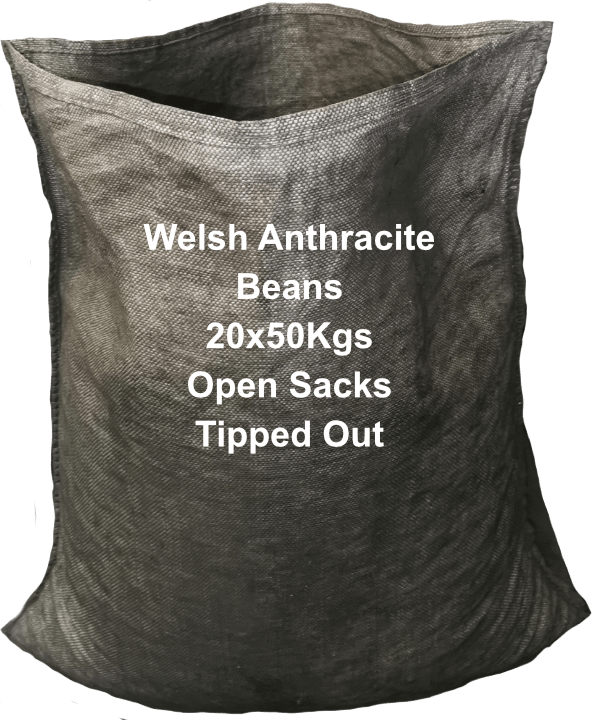 Welsh Anthracite Beans 1Tonne 20x50kgs Open Sacks.
