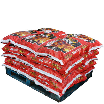 Burnwell Blend Plus Smokeless Coal Ovals 1/2 Ton 25 x 20kg Bags