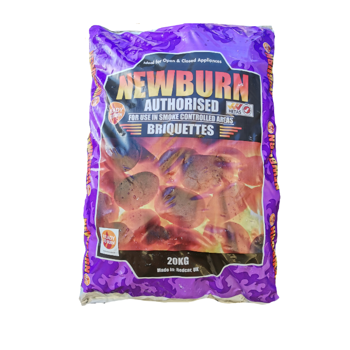 Newburn Smokeless Coal Ovals 40 x 20kg Bags