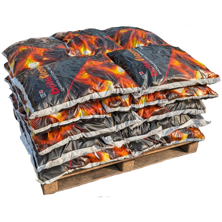 Briteflame Approved Smokeless Coal Half Ton 25 x 20kg Bags
