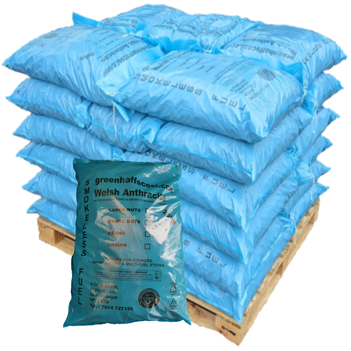 Welsh Anthracite Large Nuts 1Tonne 40x25kgs