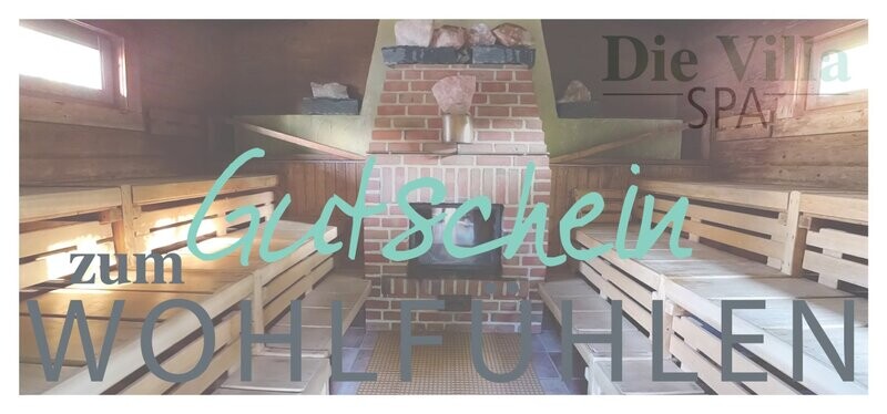 Wellness Gutschein - PRIVATE SPA + gr. Sauna | Sofortausdruck