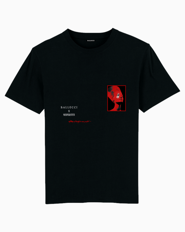 BalluccixNefertiti Black T-Shirt