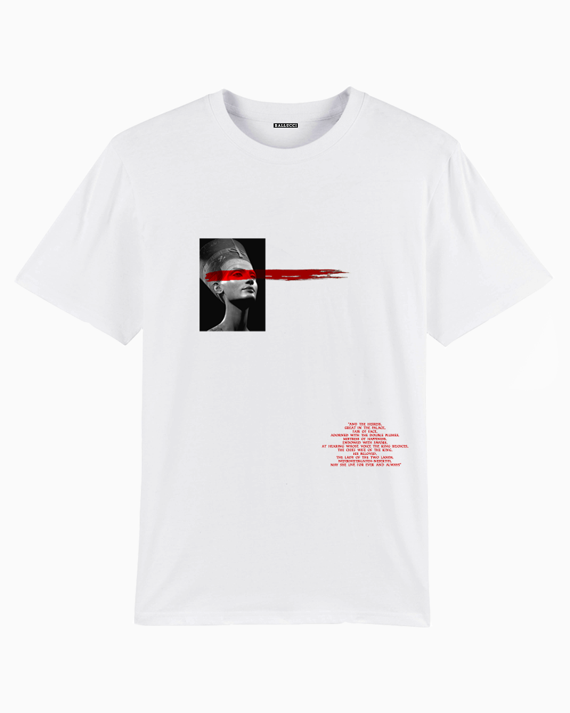 Nefertiti White T-shirt