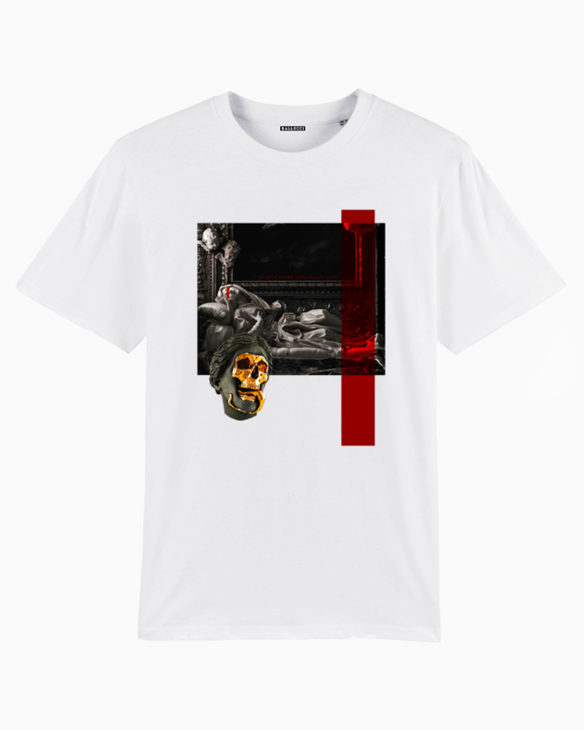 Lady Gold White T-Shirt