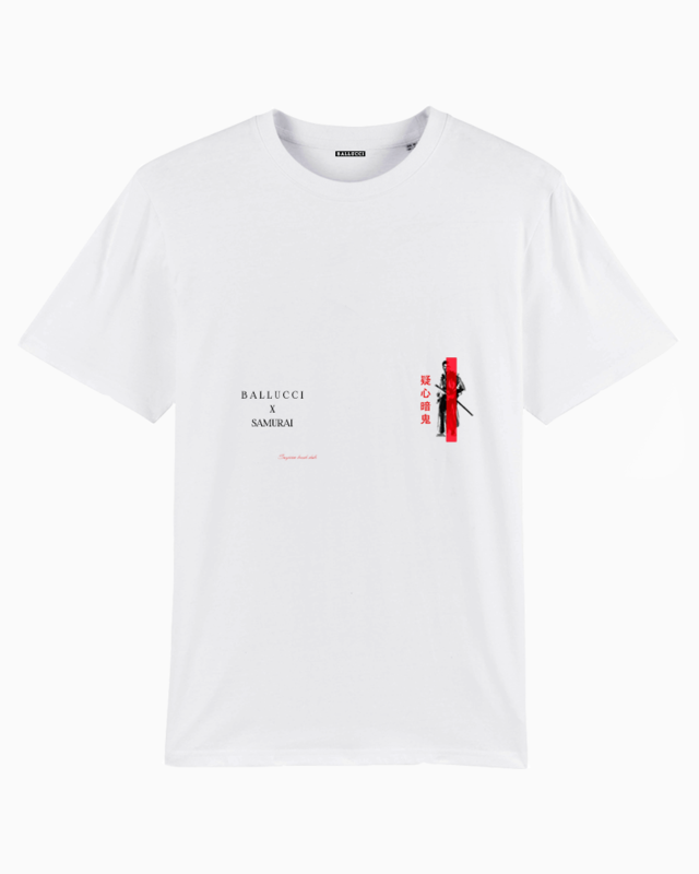 BalluccixSamurai White T-shirt