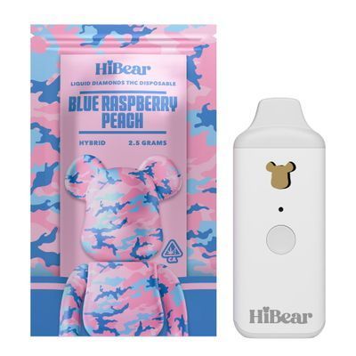 HiBear  Blue Raspberry Peach