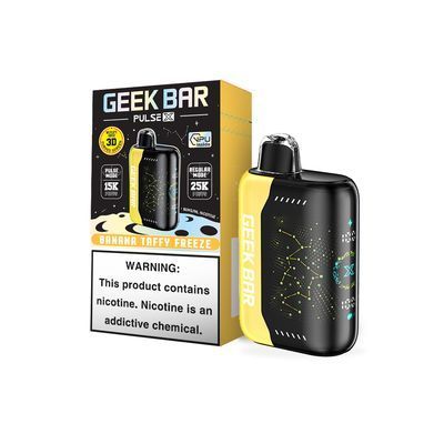Geek Bar Pulse X Banana Taffy Freeze
