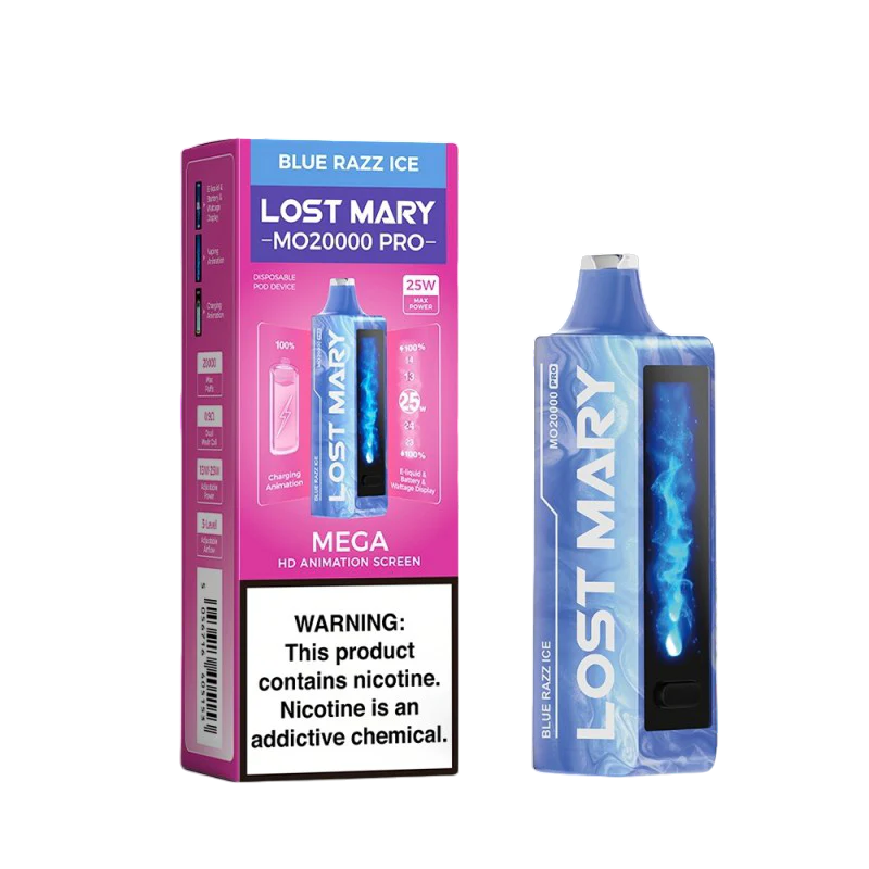 Lost Mary MO20000 Blue Razz Ice