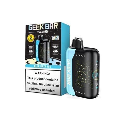 Geek Bar Platinum Blue Razz Ice