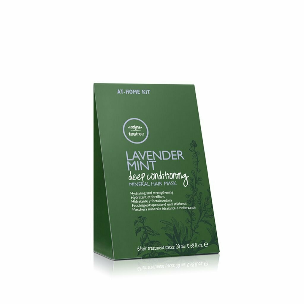 Paul Mitchell TEA TREE LAVENDER MINT Deep Conditioning Mineral Hair Mask 6 x 20 ml