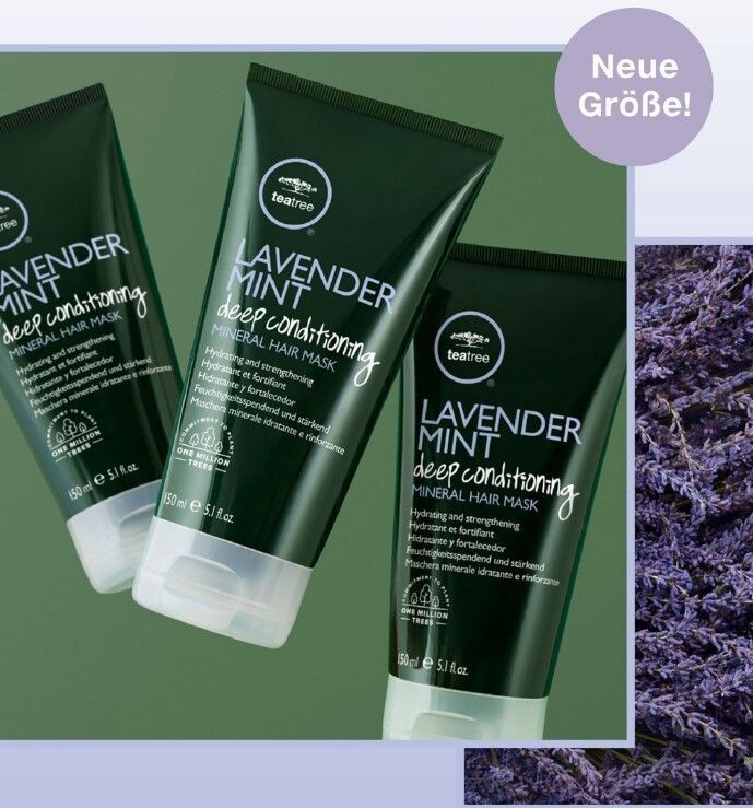 Paul Mitchell TEA TREE LAVENDER MINT Deep Conditioning Mineral Hair Mask in der Tube 150 ml