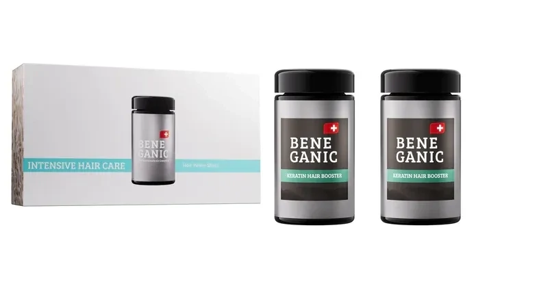 3 Monats Package (1 x Intensive Hair Care + 2 Keratin Hair Booster 18-45) (Auslieferungszeit bis zu 7 Tagen)