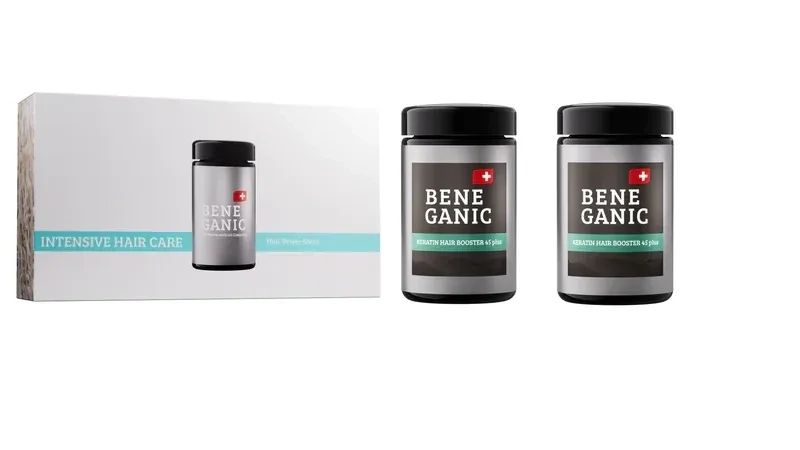 3 Monats Package (1 x Intensive Hair Care + 2 Keratin Hair Booster 45 PLUS) (Auslieferungszeit bis zu 7 Tagen)