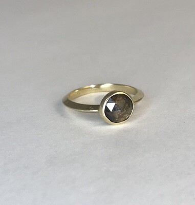 Saturn Solitaire Ring