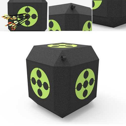 Archery Target 3D Dice for Hunting Shooting Bow Arrow Target Training Practice Sport Games with XPE Material Archery Accessory