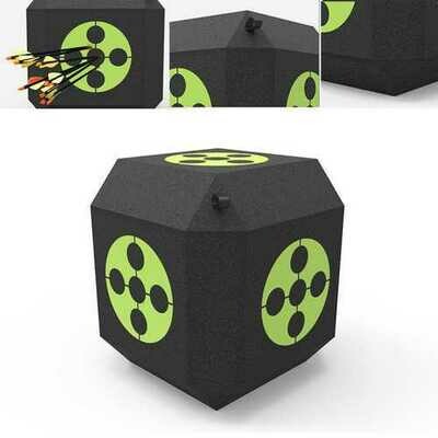 Archery Target 3D Dice for Hunting Shooting Bow Arrow Target Training Practice Sport Games with XPE Material Archery Accessory