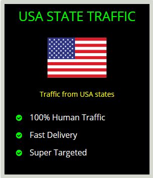 U.S. State Dual Targeted Traffic