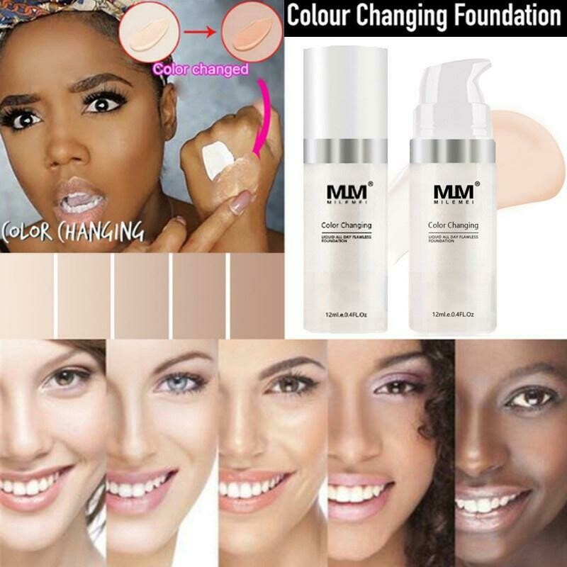 Foundation Color Changing Liquid Foundation Makeup Change Color Primer Foundation Color Changing Liquid Foundation Makeup Change Color Primer