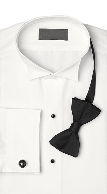 White Non-Pleated Wing-Flow