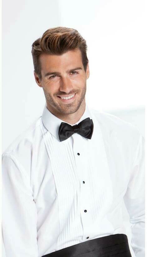 White Pleated Laydown-Flow