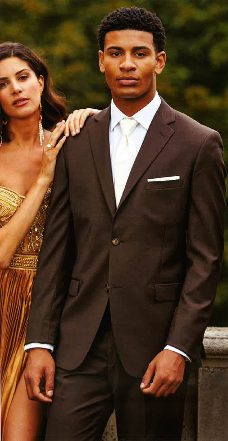 Brown Suit-Bruno-Magli