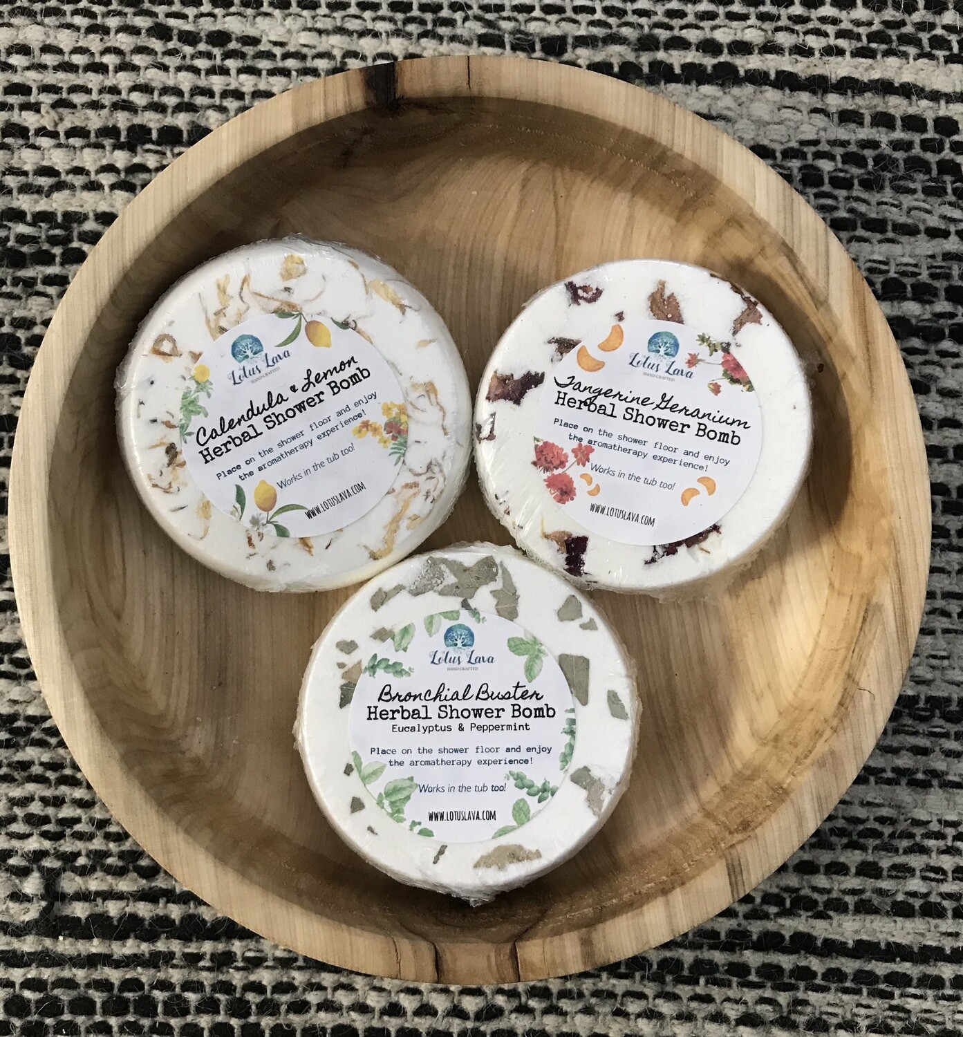 Aroma Therapy Herbal Shower Bomb - 3 scents Aroma Therapy Herbal Shower Bomb - 3 scents