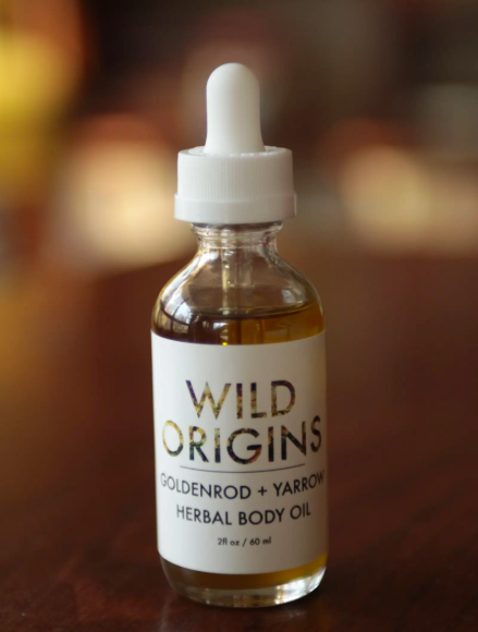 Golden Rod and Yarrow Body Oil Golden Rod and Yarrow Body Oil