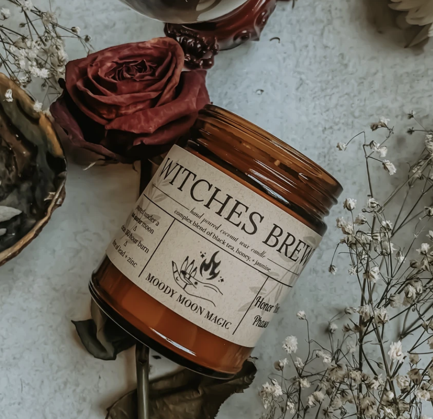 Witches Brew Herbal Candle Witches Brew Herbal Candle