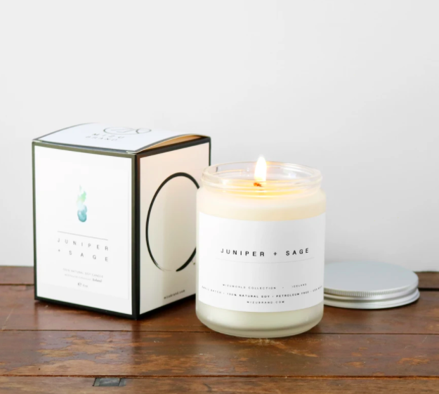 Juniper + Sage Soy Candle Juniper + Sage Soy Candle