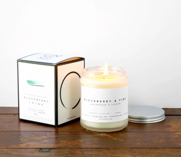 Blackberry + Pine Soy Candle Blackberry + Pine Soy Candle