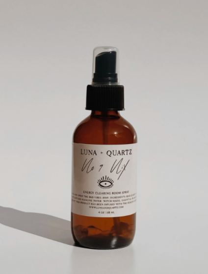 No 9 Nix Energy Clearing Room Spray - Crystal Infused No 9 Nix Energy Clearing Room Spray - Crystal Infused