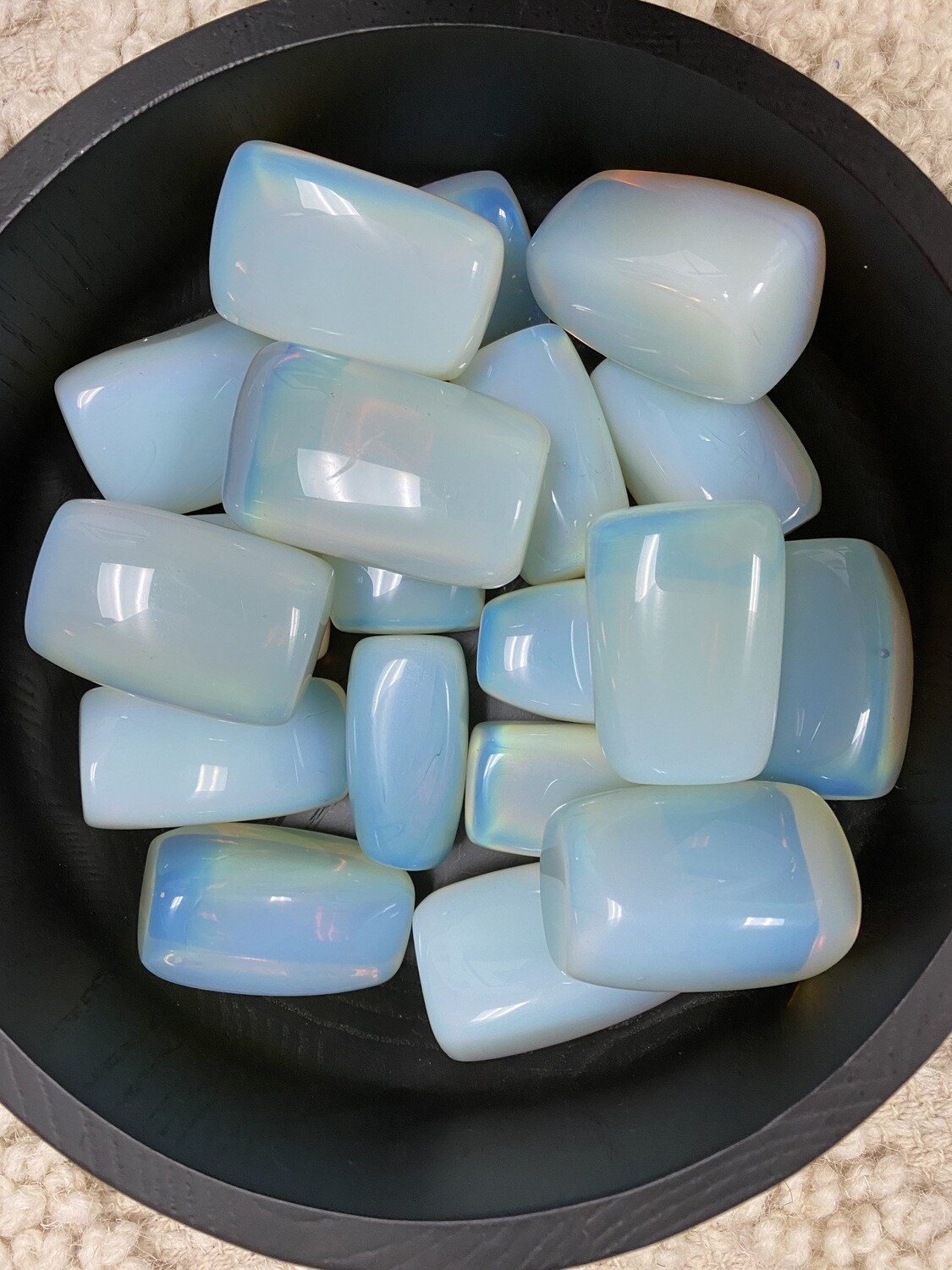 Opalite Palm Stones Opalite Palm Stones