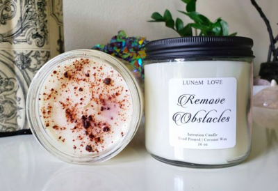 Remove Obstacles Intention (Coconut Wax) Candles