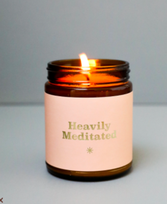 Heavily Meditated Candle