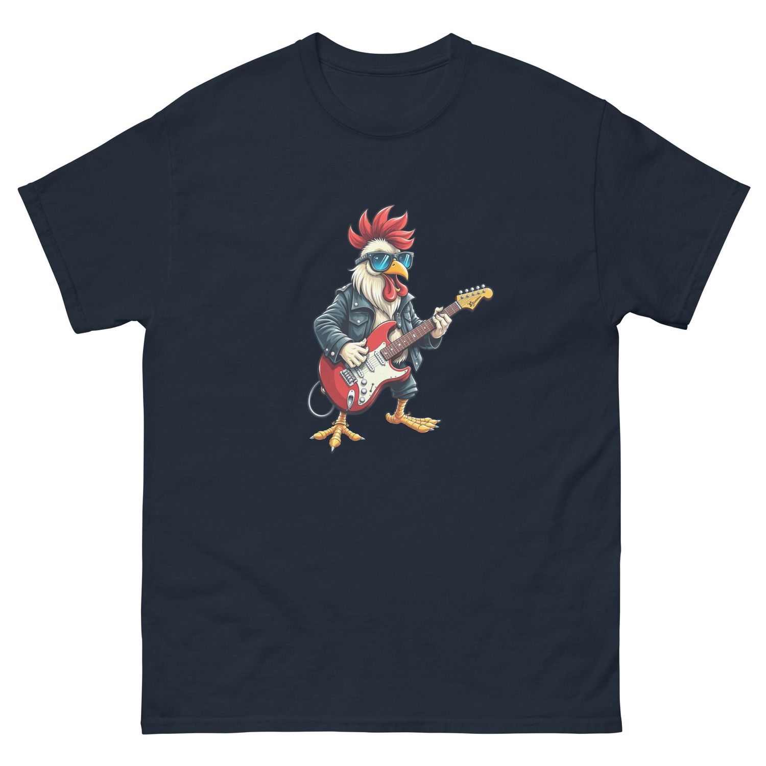 Unisex classic tee Rockstar chicken