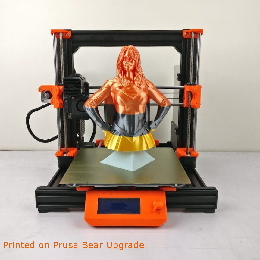 Prusa i3 Mk3s 3D Printer Bear Upgrade (Assembled) Prusa i3 Mk3s 3D Printer Bear Upgrade (Assembled)