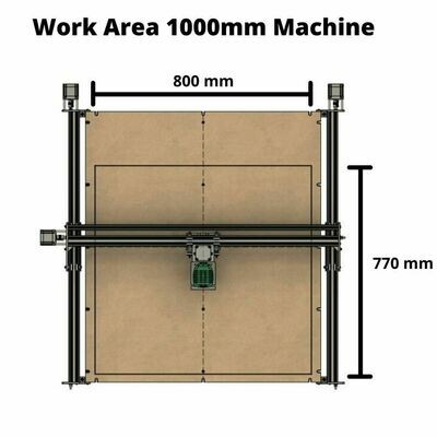 WorkBee CNC Router 1010 (Fully Assembled)
