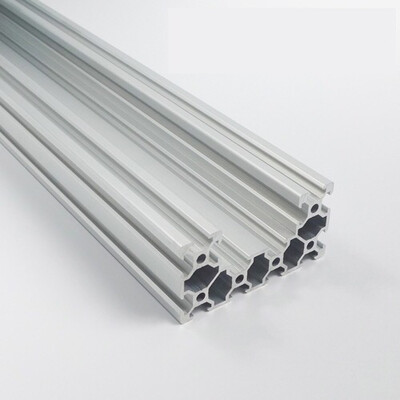 C Beam Linear Rail Aluminium Extrusion Profile (SILVER)